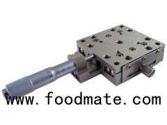 25mm Travel, Stainless Steel Crossed-Roller Bearing Linear Stage
