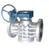 Flange Conection Inverted Pressure Balance Carbon Steel Lubricated Plug Valve