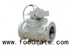 Actuator (Electric ,penumatic ) Operated Flange Stainless Steel /carbon Steel Full Port Trunnion Mou