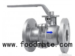 Stainless Steel Metal Seal Handwheel Reduced Port Floating Ball Valve