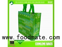 Custom Eco-friendly Reusable Matte Laminated Non Woven Bags