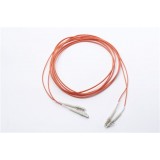 Fiber Patch Cord/Jumper, LC To LC Simplex Multimode, Orange Cable For Data Center