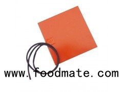 Electric Silicone Rubber Heater Heating Element For 3D Printer