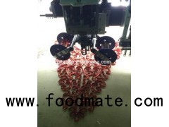 12 Heads Mixed Cording With Sequin Computer Embroidery Machine 400 450 500area