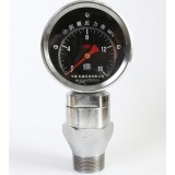 ( YK-100)100mm Vibration-resistant Slurry Pressure Gauge R2,2'' NPT,M40*2 ±1.6/2.5% Accura