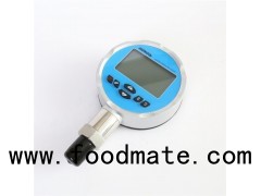 (HQ711)109mm LCD Display High Precision Digital Pressure Gauge With Lower/Back Mount ZG1/2'