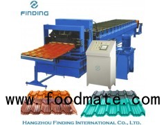 Best Selling Fireproof High Efficient Waterproof Step Tile Roll Forming Machine With Factory Price