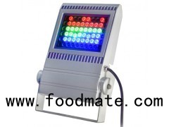 Hot Sale CE&RoHS Certificated 30w/50w/80w/100w /180w/220w DMX512 RGB Colored Modular LED Flood Light