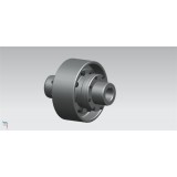 ISO9001 Industrial Good Price High Quality Dual-tooth Curved Tooth Coupling With Brake Wheel