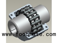 Professional Design Torque Transmission Roller Chain Coupling With Case High Cost-effective