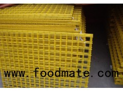 Vinyl coated welded wire mesh