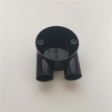 20mm Two Way Tube Pipe Joint U Round PVC Branch Junction Box