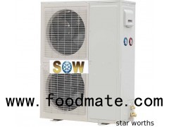 Medium And High Temperature Scroll Air Cooled Condensing Unit Box Type Air Outlet From Side Scroll Z