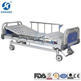 Functional 2 Crank Hospital Stainless Steel Manual Bed For Ward Use