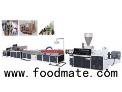 Indoor Plastic PVC Hot Stamping Decorative Roof Celling Wall Panel Extrusion Line