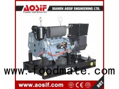 Water-cooled 10KW 1500rpm Main Power Open Type Diesel Generator Set With Deutz Engine In 50HZ