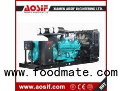 Brand New 2000~ 2500kva Chongqing Cummins Engine Powered Diesel Generator Set Open Type In 50hz