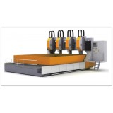 PHC CNC Gantry Movable Multiple Spindles High Speed Drilling And Milling Machine