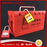 Group Lockout Kit Safety Padlock Box