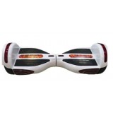Blue Red 2 Wheel Scooter Hoverboard 6.5 Inch With Bluetooth Speaker Wheel Lights