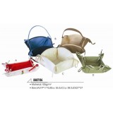 SGS Approval Cotton Bag/ White Snack Storage Box Cotton Fabric Bread Basket