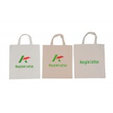 Recycled Natural Promotional Shopping Tote Cotton Canvas Bag
