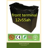 European Standard Front Terminal Deep Cycle Lead Acid Battery For UPS Telecom Or Security And Contro