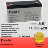 Rechargable UPS AGM VRLA 6V 14AH Telecommunication System Computer Standby Power Supply Battery