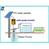 High-Efficiency Solar Powered Deep Well Water Pump System