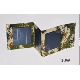 10W 5V Portable Foldable Solar Battery Charger Panel