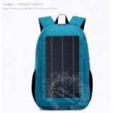8W Waterproof Solar Powered Charging Panel Backpack