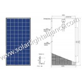 High Quality A Grade Poly Photovoltaic Solar Panel 18V 100W