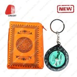 Muslim Prayer Mat with Compass and Portable Travel Pocket Prayer Mat