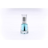 8ml Empty Nail Polish Bottle Design With Flat Brush And White Cap