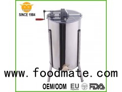 High Quality Economy Stainless Steel Manual Large 2 Frame Honey Extractor Hand Crank Extractor With