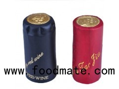Custom PVC Capsule Heat Shrinker Red Wine Bottle Seals Printing Logo Caps