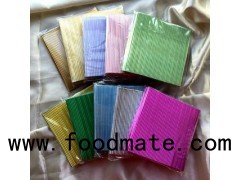 Attractive Aluminum Foil Handmade Chocolate Candy Wrappers With Embossing In 11x11(4.3x4.3 In)