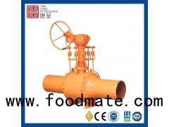 Forged Steel Extended Stem High Temperature Full Bore Fully Welded Ball Valve