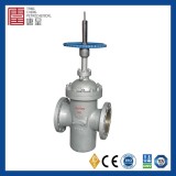 Stainless Steel Flanged Full Port Diversion Hole Flat Gate Valve