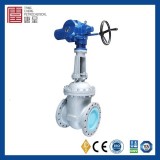 API 6D Standard Double Disc Stainless Steel Resilient Wedge Gate Valve With Electric Actuator