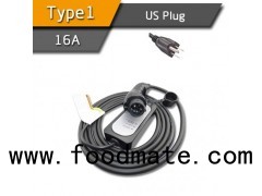 Type1 16A Portable EV Charging Box US Plug For Leaf Level 2 Nissan Electric Car Charging Station