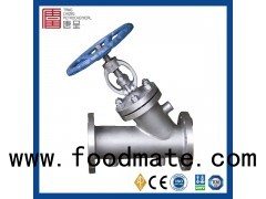 API Standard Cast Steel Flange Handwheel Straight-through Globe Valve