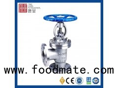 Angle Pattern Cast Steel Bolted Bonnet Flange Handwheel Operated Globe Valve
