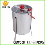 Stainless Steel New Type Manual 4 Frame Honey Extractor Hand Crank Extractor Supplies Professional M