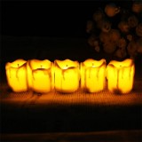 Battery Non-flickering Electric Candles ,unscented Led Tealight Candles For Christmas , Votive, Birt