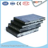 DIN Standard China PVG Solid Woven Flat Rubber Conveyor Belting For Heavy Industry