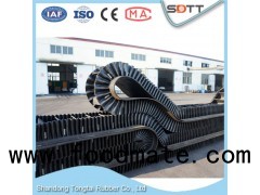 Electricity Industrial Use Anti High Temperature NN Large Angle Corrugated Sidewall Conveyor Belt