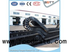 Electricity Industrial Use Anti High Temperature NN Large Angle Corrugated Sidewall Conveyor Belt
