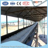 Excellent Quality Flat Anti Wear Rubber Conveyor Belt Used In Agriculture Fertilizer With Acid And A