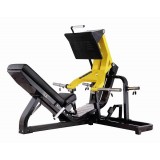 PRO-009 Yellow Plate Loaded Free Weight Gym Leg Press Machine